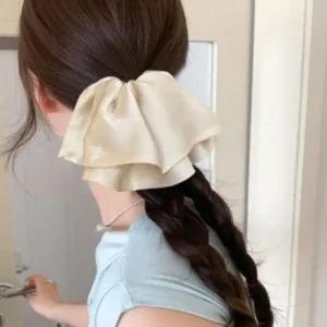 여성 러블리 반묶음 헤어스카프 헤어핀
