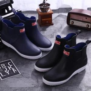 [룽스]장마철 남자레인부츠 첼시 장화 레인화 1P