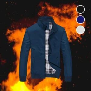 고품질 간절기 하이넥 크롭 윈드 자켓 바람막이 브레이커 남성점퍼 (WFFUNZZ)