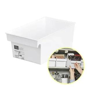 [룽스]PVC 대형 다용도파우치 미니 파우치 화이트