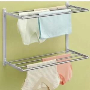 [라일리생활건강] Rly 행거 2단 펜트리선반 베란다벽선반