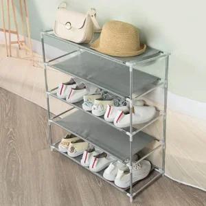 다용도 조립식 신발장 5단 1P 다용도실 선반 진열대 신발선반 다용도선반 조립식선반