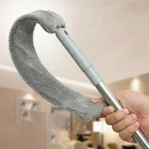 롱핸들 길이조절 틈새 먼지제거 다용도 청소 극세사 틈새청소 밀대걸레 청소밀대