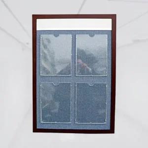 원목 알림판 4구 세로 집게형 알림 570 800mm WFKYZH0