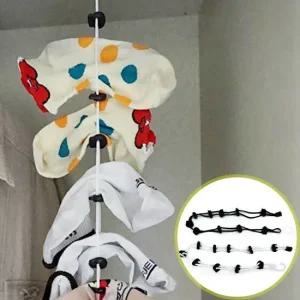 건조 양말 분실방지 건조대끈 건조클립 로프 양말로프 양말건조클립 양말정리 건조대끈