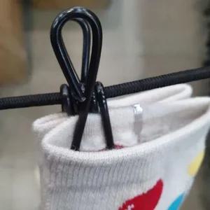 캠핑용빨래줄 여행용빨래줄 블랙색상 차박준비물 텐트빨래 캠핑용빨래줄 여행용빨래줄