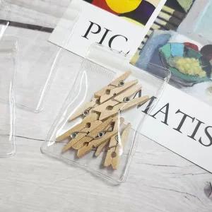 PVC 지퍼백 5x7cm 미니지퍼백 악세사리보관 구걸이보관 투명지퍼백 반지보관