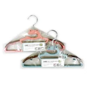 옷걸이 어깨자국없는옷걸이 끈나시다 미 프로그 3P-H 논슬립 키즈옷걸이 옷걸이세트