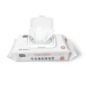 주방 세정티슈 세제없이 만능 뽑아쓰는 40매 세정타올 클린티슈 주방티슈