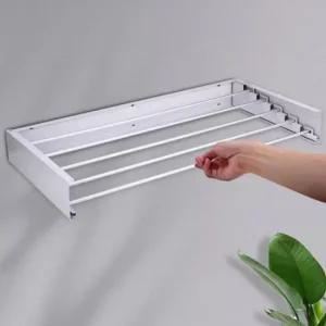 접이식 벽부착 벽걸이 빨래 건조대 슬림 대형 행거 자취생필수품 벽부착형 캠핑건조대