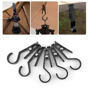 S 후크 랜턴 5P 조리기구 램프 집게 걸이 세트 집게걸이 차박 텐트