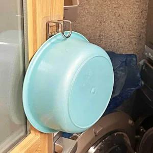 벽부착 세수대야걸이 바가지걸이 대야 세수 세숫 세숫 바가지걸이