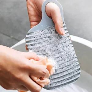 실리콘 세면대 미니 빨래판 손빨래 세면대 빨래판 손세탁판 실리콘빨래판 손빨래