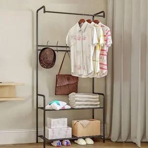 스탠드 옷걸이 행거 원룸 자취방 철제 수납 선반 시스템행거 시스템옷장 스탠드옷걸이