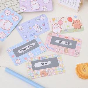 해피스크래치카드 행운카드 복권형식 복권카드 색 스크래치카드