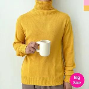 [라일리의류] Rly 2L-YAN 폴라니트 기본티 니트 1001-1