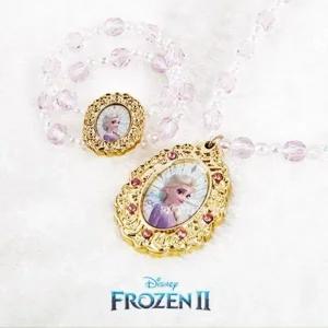 ( )겨울왕국2 목걸이 팔찌세트엘사-퍼플