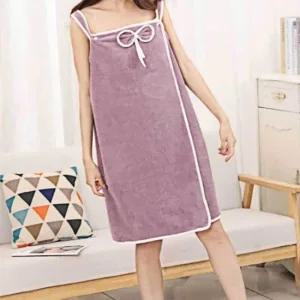 극세사 형 가운 퍼플 샤워 가운 극세사 샤워가운 샤워가운 극세사