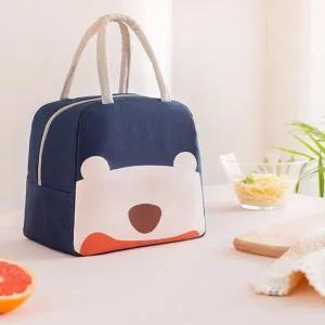 [룽스]곰돌이도시락가방 아이스쿨러백 생활방수