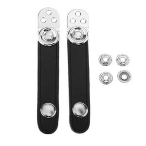 2 조각 PU 가죽 아코디언 벨로우즈 스트랩 홀더 걸쇠 스트랩 아코디언 벨로우즈 악기 부품 액세서리