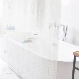 욕실 반투명 화장실 투명 중형 커튼 방수 커텐 샤워 방수커튼 욕실샤워커튼 욕실커텐