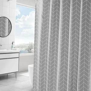 화장실 체크 헤링본 커튼 커텐 방수 샤워 욕실 소형 방수커튼 욕실샤워커튼 욕실커텐