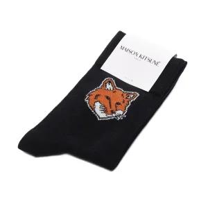 [롯데백화점]메종 키츠네 25FW 남성 폭스헤드 양말 PM06400KT0010 P199 M 25F