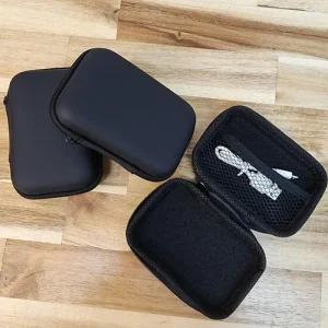[룽스]블랙 골프파우치 파우치 하드케이스