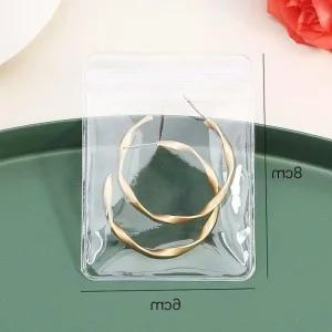 [룽스]중형 지퍼백 악세사리포장 20장 6X8cm