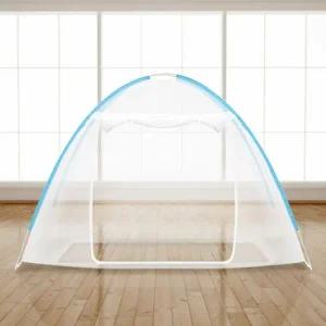 원터치모기장 소 미니 1인용 소형 거실 싱글침대 텐트 침대용모기장 텐트형모기장