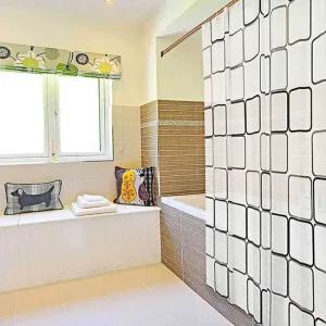 대 화장실 커튼 패브릭 샤워커튼 욕실 북유럽 샤워커튼봉세트 방수샤워커튼 욕실커튼