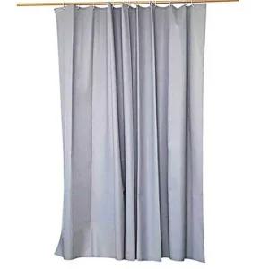 중 컬러 샤워커튼 패브릭 욕실 그레이 화장실 반투명 북유럽 샤워커튼봉세트