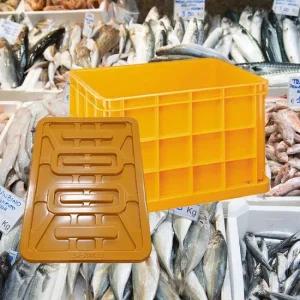 고강도 점보박스 200L 바퀴X+덮개 세트 다용도바구니 점보박스 공구카트 대형공구박스