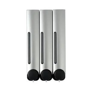 3p세트 350ml 디스펜서 실버 물비누 벽걸이 샴푸디스펜서 린스디스펜서 바디워시디스펜서