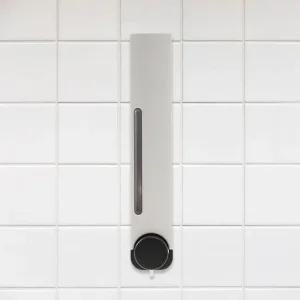 벽걸이 세제디스펜서 350ml 흰색 물비누 샴푸디스펜서 린스디스펜서 바디워시디스펜서