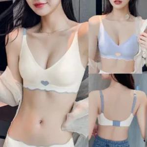 뽕브라 노와이어 브라렛 볼륨업 사기 보정 밀착 편한  43185121)