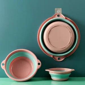 접이식 대야 세숫대야 중형 주방 세숫대야 바게쓰 바가지 다라이