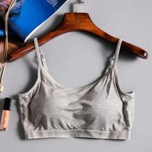 [하프클럽/셀러허브_여성트랜드패션]편한 브라탑 패드 부착형 노와이어 심