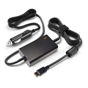 100W 12V-24V 범용 자동차 충전기 USB-C PD 5V 9V 12V 15V 3A 20V 5A Mac 책 노트북 태블릿 스마트