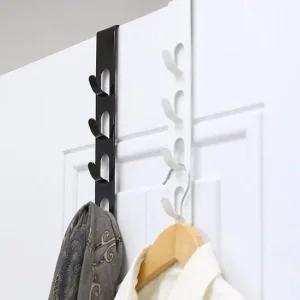 모자 옷걸이 공간활용 도어 4단 무타공 가방 문걸이후크 문걸이행거 문걸이선반