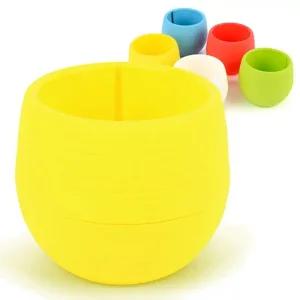 미니 원형 화분 옐로우 중형 H80mm 다육이 플라스틱 플라스틱화분 원형화분 미니소형화분