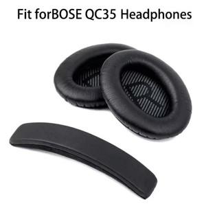 [호환품]보스 호환 QuietComfort QC 2 15 25 35 헤드셋 이어 쿠션 QC35 액세서리 용 교체 패드 밴드
