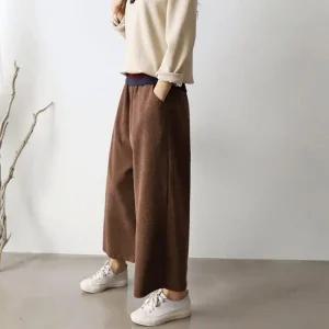 빅사이즈 511 골덴와이드배기핏팬츠 DEMB156