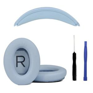 [호환품]보스 호환 QC45 QuietComfort 45 무선 헤드폰용 교체용 이어 쿠션 헤드밴드 1세트 이어패드 커버