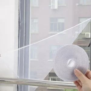 방충망 창문 보수 모기장 찍찍이 붙이는 촘촘 찍찍이 모기장 방충망 현관문 찍찍이방충망