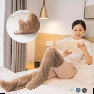 무릎양말 뽀글이 성인임산부 따수미 보온무릎수면양말 205010