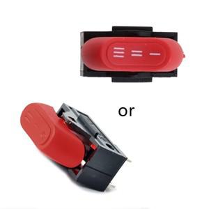 블랙 레드 전기 헤어 드라이어 버튼 스위치 온 오프 온수 병 히터 로커 3 기어 토글