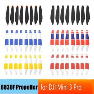 8pcs 프로펠러 미니 소형 3 프로 6030F 저소음 드론 경량 윙 팬 예비 부품 DJI 액세서리 용 퀵 릴리스