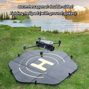 FLIP/NEO 접이식 헬리콥터 패드 Mini4 Pro Elf 방수 랜딩 패드, 80cm 그라운드 스파이크 드론 액세서리