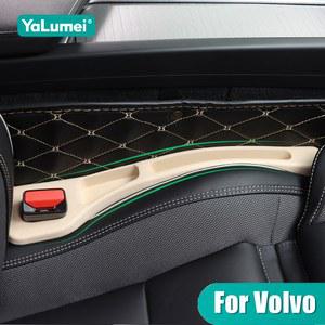 볼보 호환 XC60 XC70 XC90 V40 V50 V60 V70 V90 S60 S70 S80 S90 자동차 좌석 틈새 충전 보관 씰링 스트립 액세서리